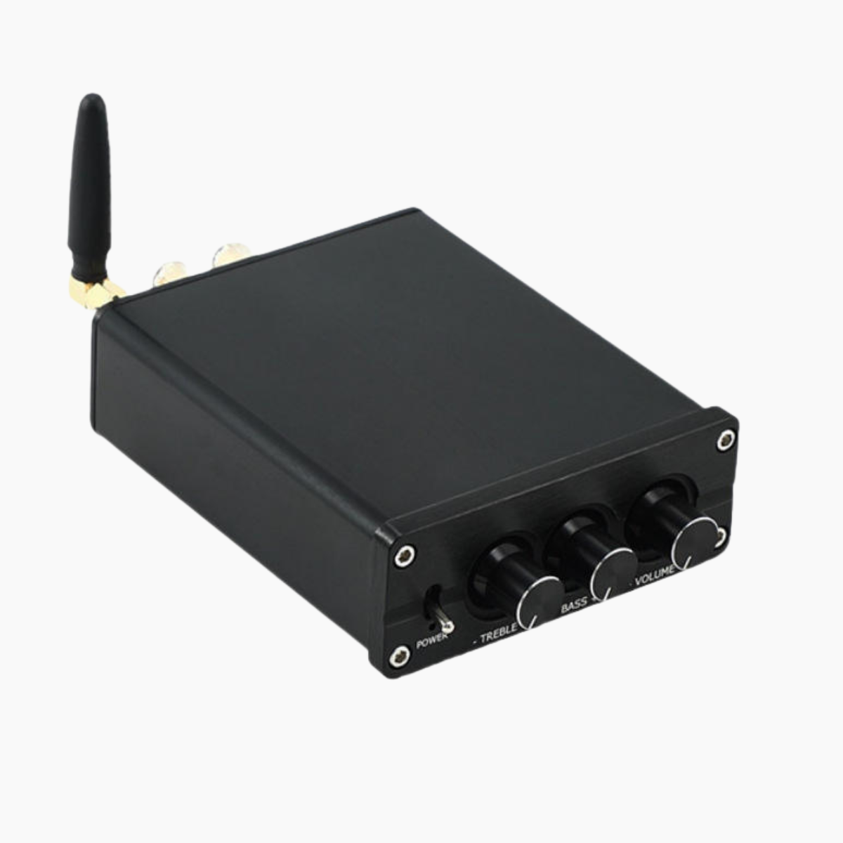 VIRE 2*50W Mini Bluetooth Home Audio Stereo Amplifier Receiver 2.0