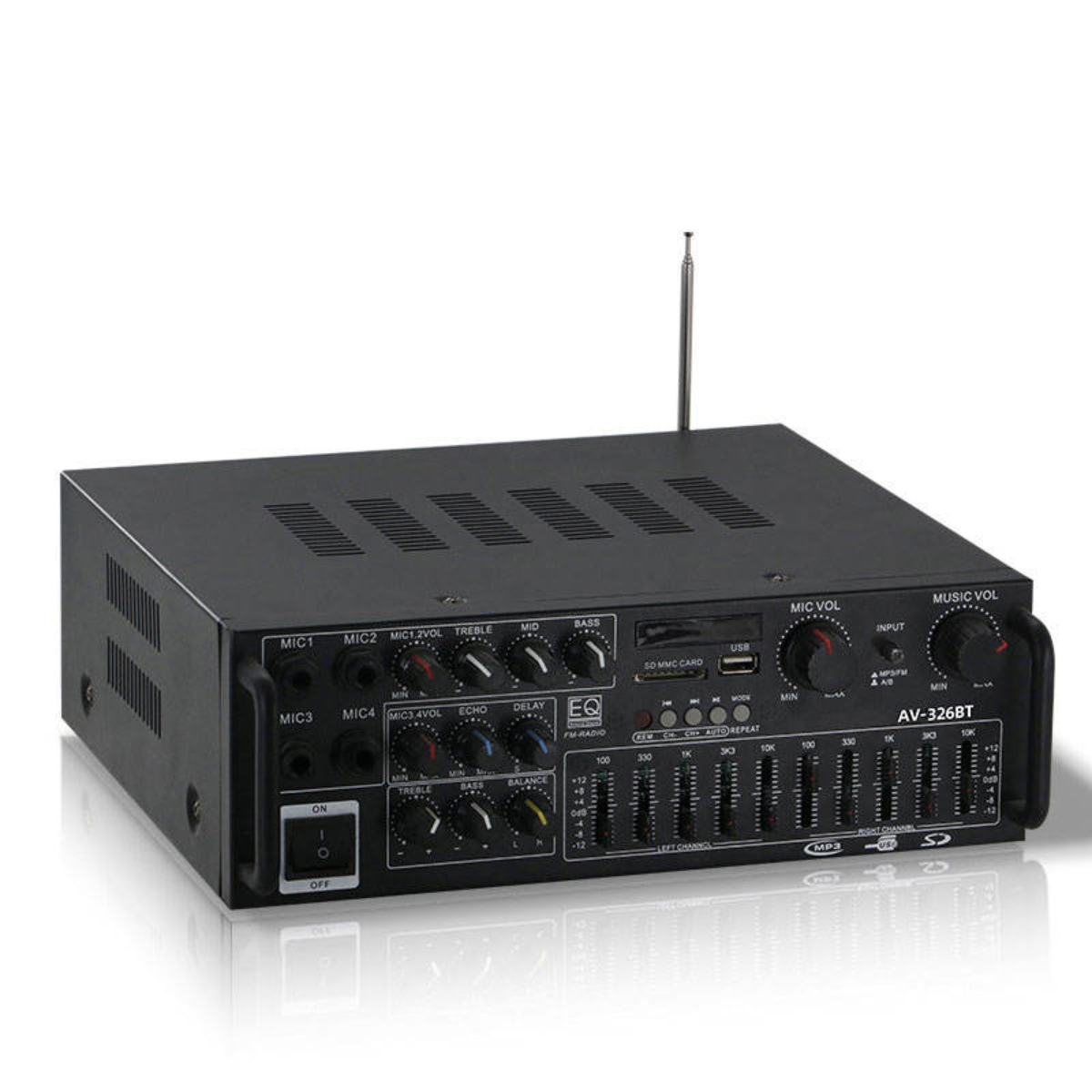 VIRE 326BT Bluetooth Sound Digital Amplifier Independent Control